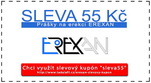 Slevový kupón na EREXAN