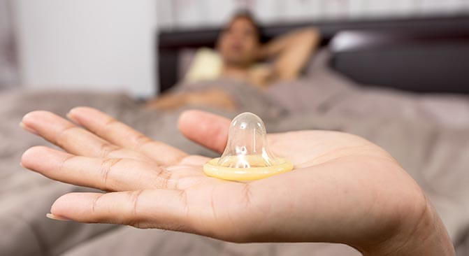 Kondomy a problémy s erekcí